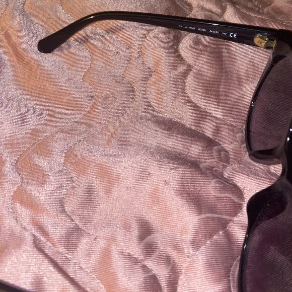 Kate Spade Samantha/s 8079O‎ Black Round Cat Eye Gray Sunglasses 54-20 140 main image 4
